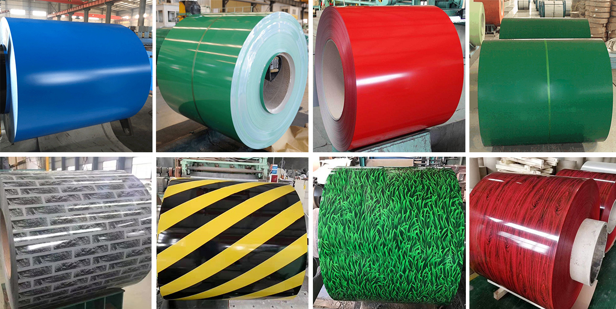 Color coated coil
